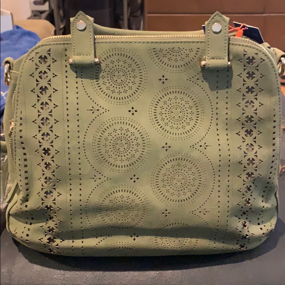 Violet Ray Boho Laser Cut Purse